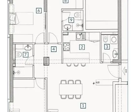 Prodaja, trosoban stan, 114m², Budva, Crna Gora - image 3
