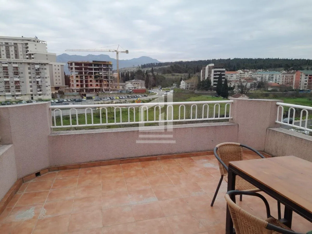 Rent, one bedroom apartment, 44m², Vezirov Most, Podgorica