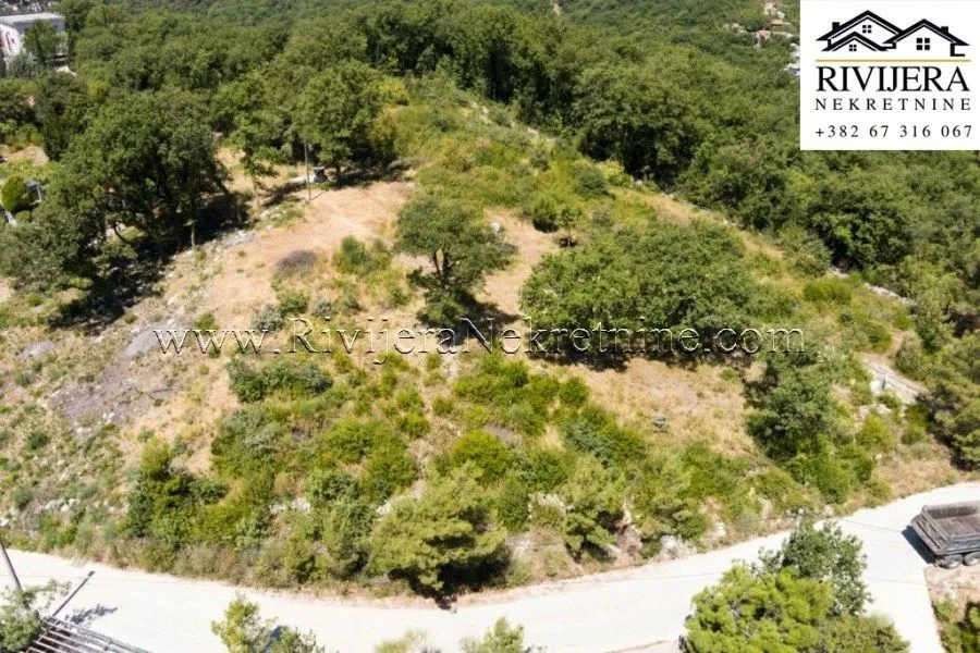 Prodaja, plac, 1017m², Mojdež, Herceg Novi
