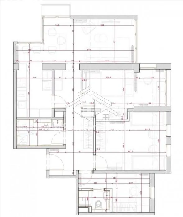 Rent, four bedroom apartment, 76m², Stari Grad, Beograd