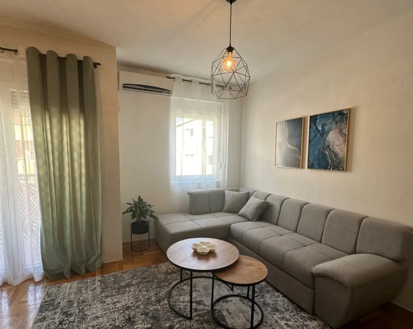 Rent, one bedroom apartment, 45m², Zabjelo, Podgorica