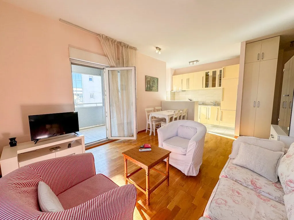 Izdavanje, jednosoban stan, 50m², City Kvart, Podgorica