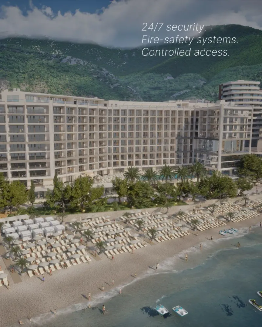 Sale, two bedroom apartment, 53m², Rafailovići, Budva