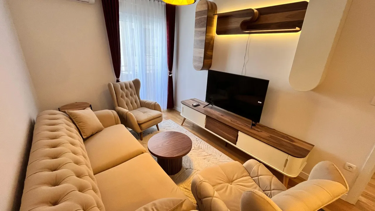 Rent, one bedroom apartment, 42m², Central Point, Podgorica