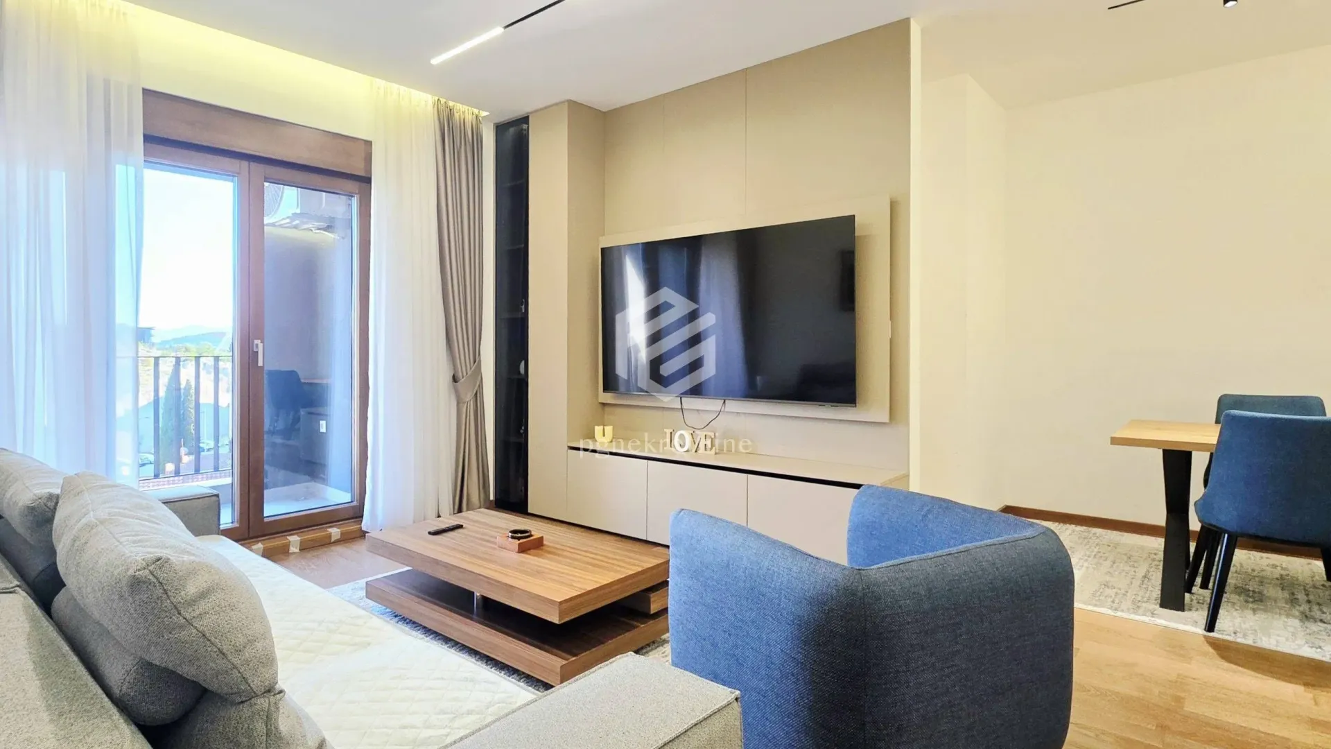 Rent, two bedroom apartment, 65m², Vezirov Most, Podgorica