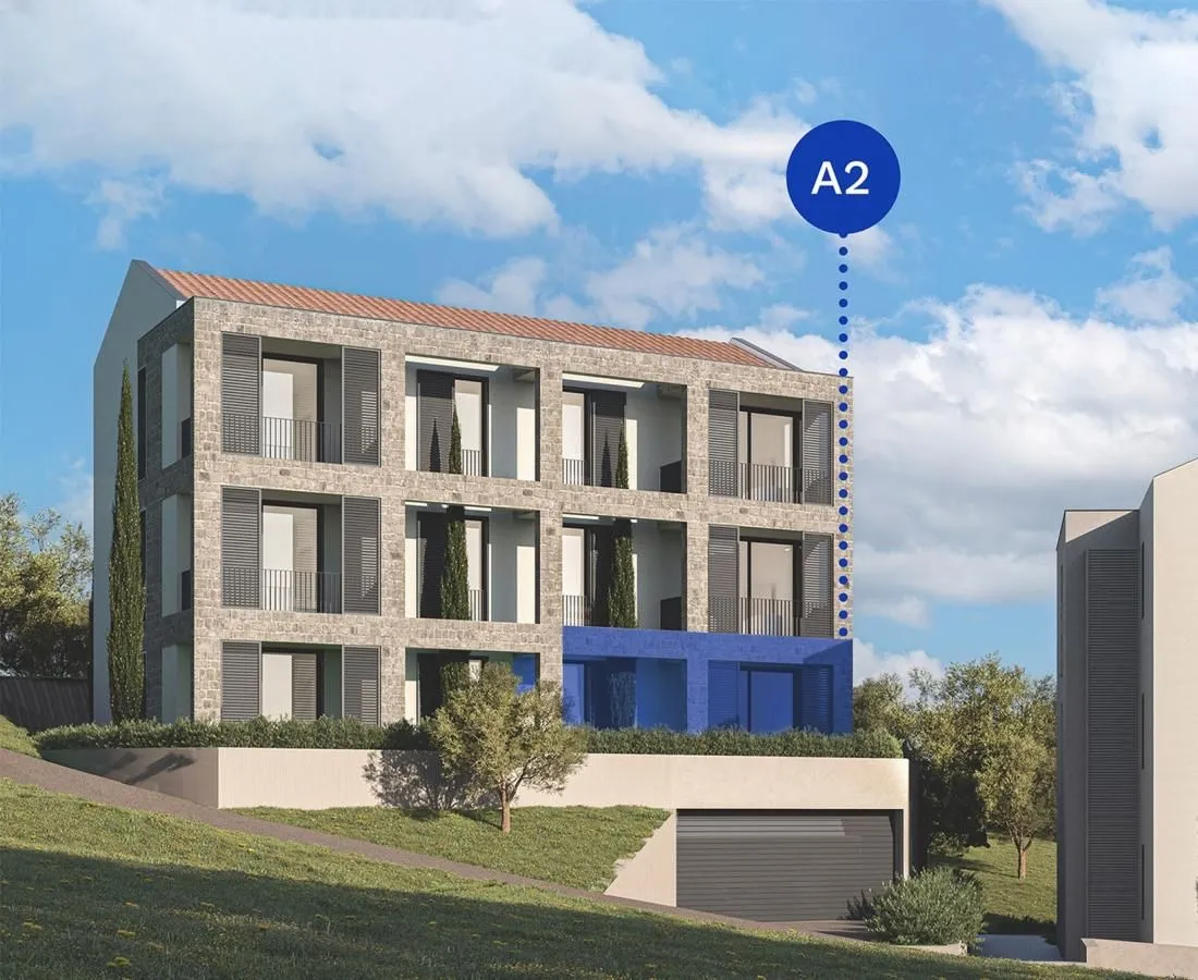 Prodaja, jednosoban stan, 45m², Donja Lastva, Tivat