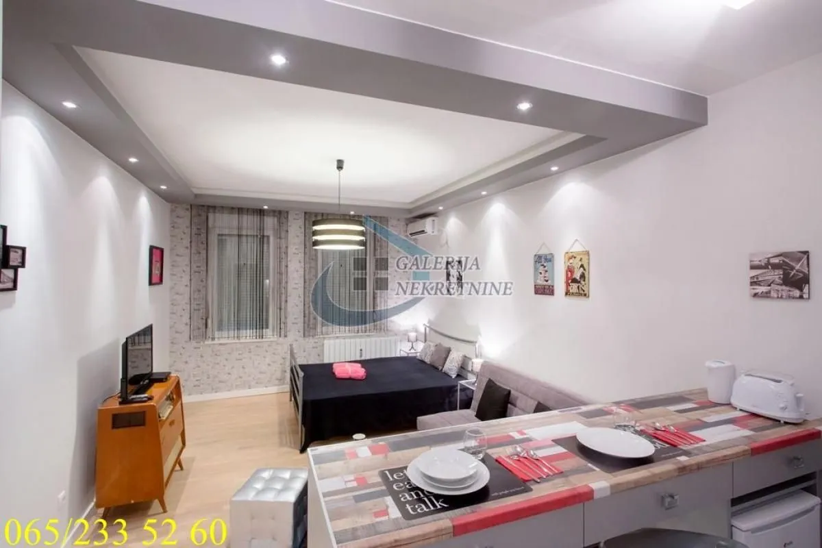 Rent, one bedroom apartment, 35m², Botanička Bašta, Palilula Sve Podlokacije
