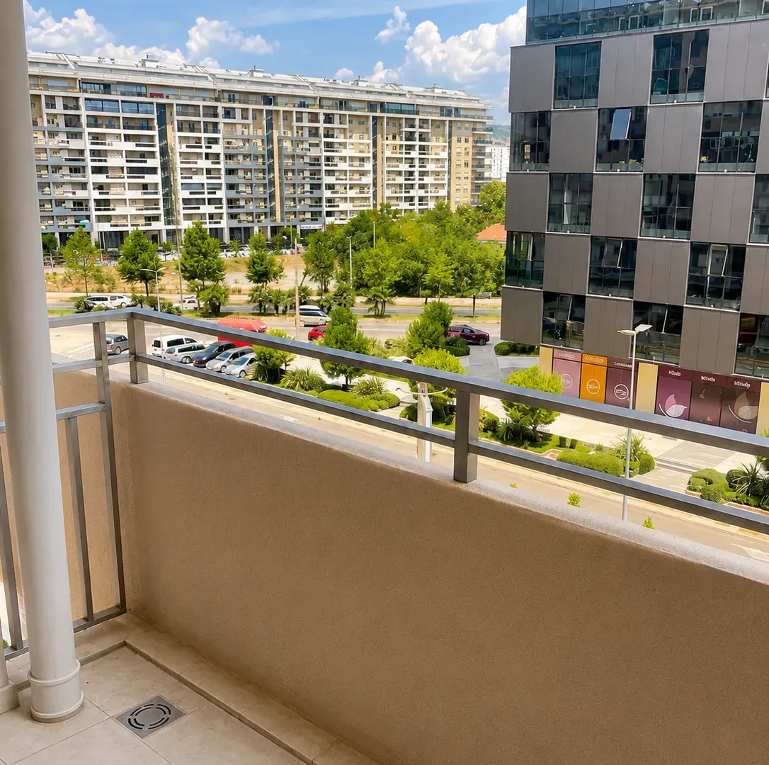 Rent, one bedroom apartment, 47m², Central Point, Podgorica