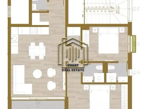 Prodaja, dvosoban stan, 63m², Stari Aerodrom, Podgorica - image 19