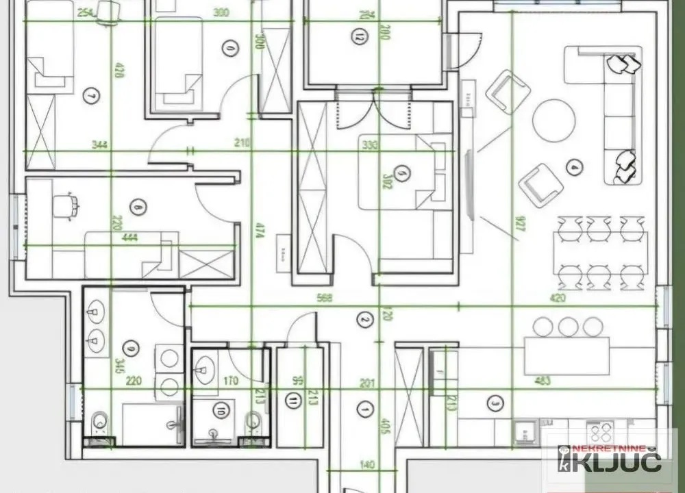 Prodaja, stan, 123m², Petrovaradin, Novi Sad