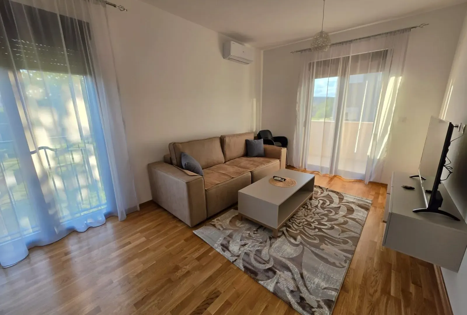 Rent, one bedroom apartment, 48m², Zabjelo, Podgorica