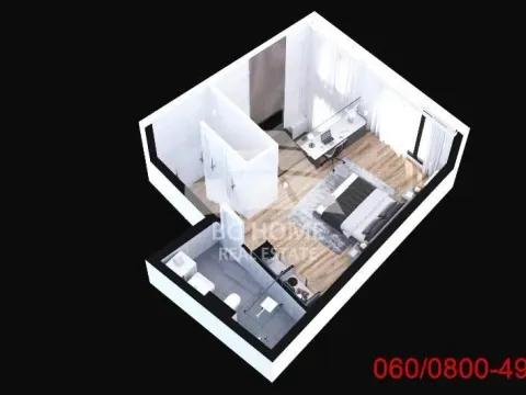 Sale, two bedroom apartment, 68m², Vračar Sve Podlokacije, Beograd - image 3