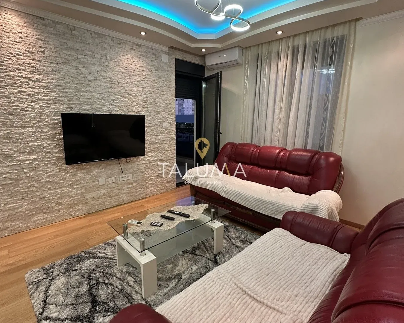 Izdavanje, jednosoban stan, 49m², City Kvart, Podgorica