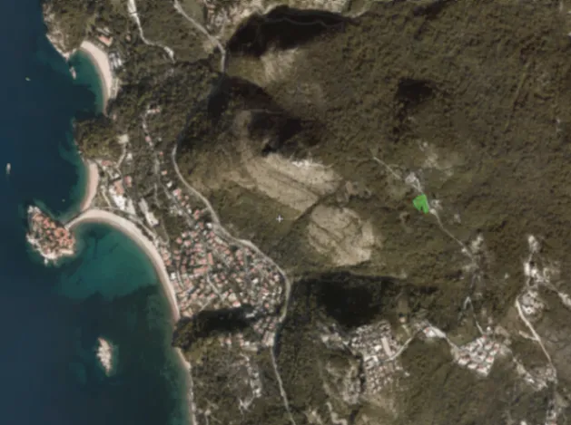 Sale, land lot, 1524m², Đenaši, Budva