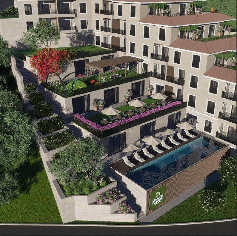 Sale, one bedroom apartment, 40m², Bečići, Budva