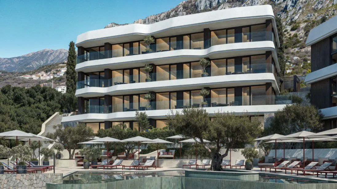 Sale, two bedroom apartment, 64m², Reževići, Budva