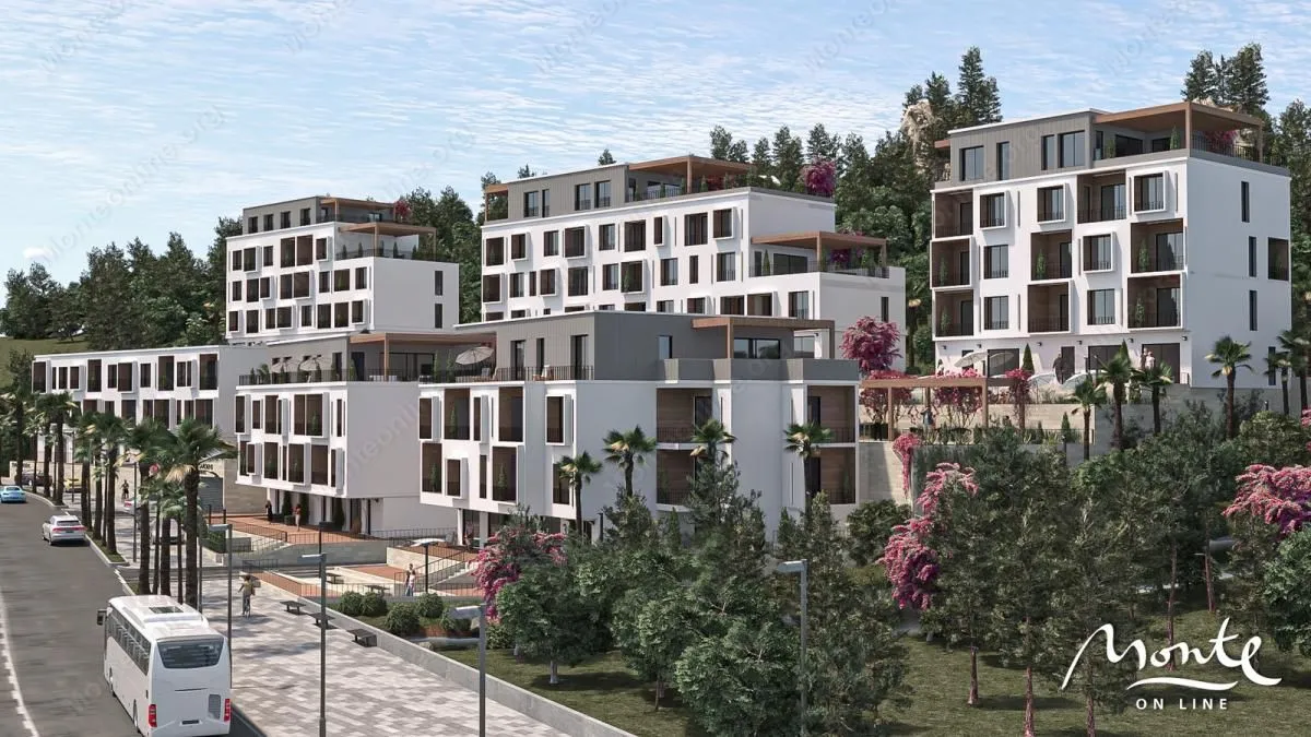 Sale, two bedroom apartment, 74m², Tivat, Crna Gora