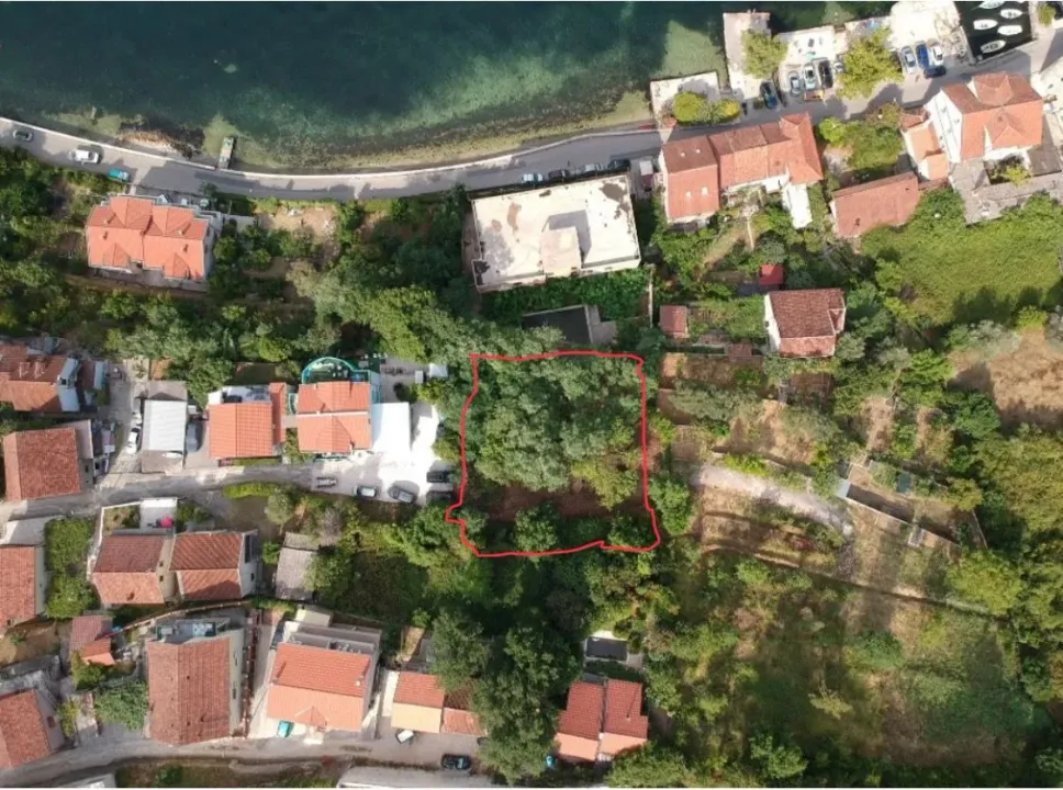 Sale, land lot, 730m², Prčanj, Kotor