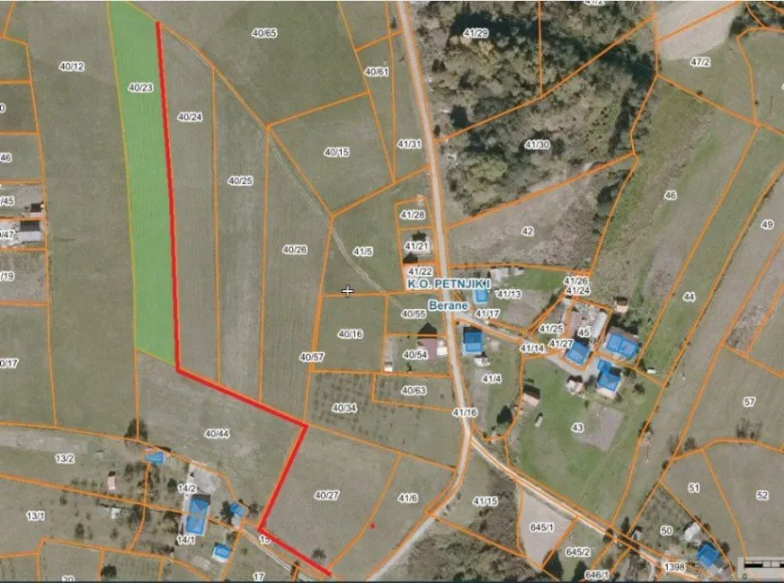 Prodaja, plac, 5200m², Petnjik, Berane