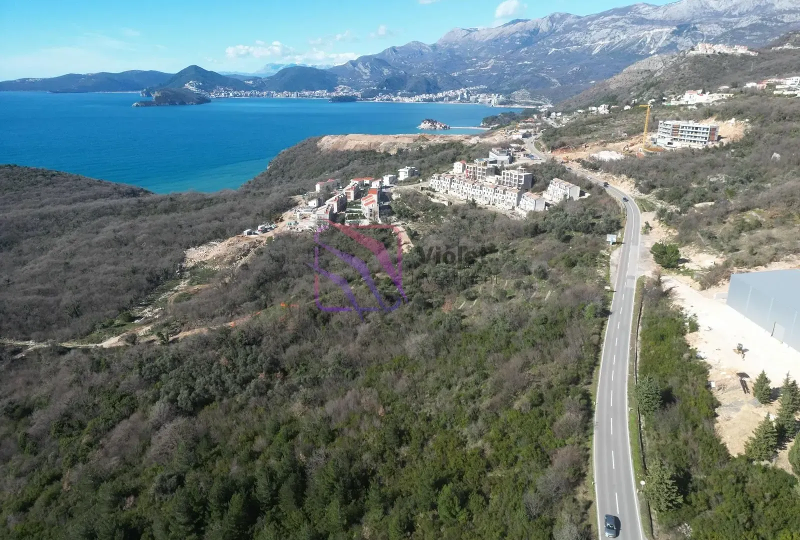 Prodaja, plac, 1739m², Reževići, Budva