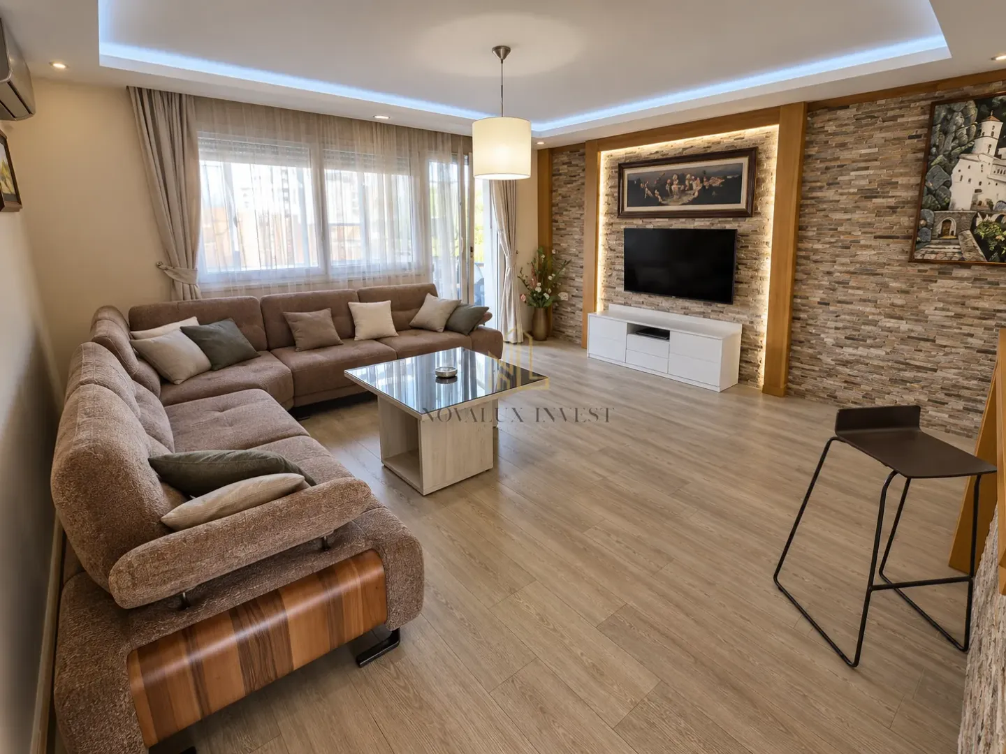 Izdavanje, trosoban stan, 155m², Zabjelo, Podgorica