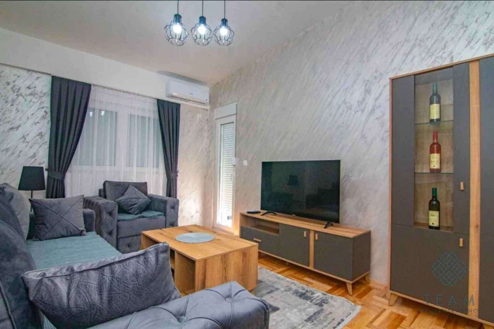 Rent, one bedroom apartment, 45m², Tuški Put, Podgorica