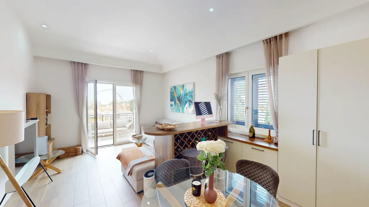 Sale, one bedroom apartment, 59m², Luštica Bay, Tivat