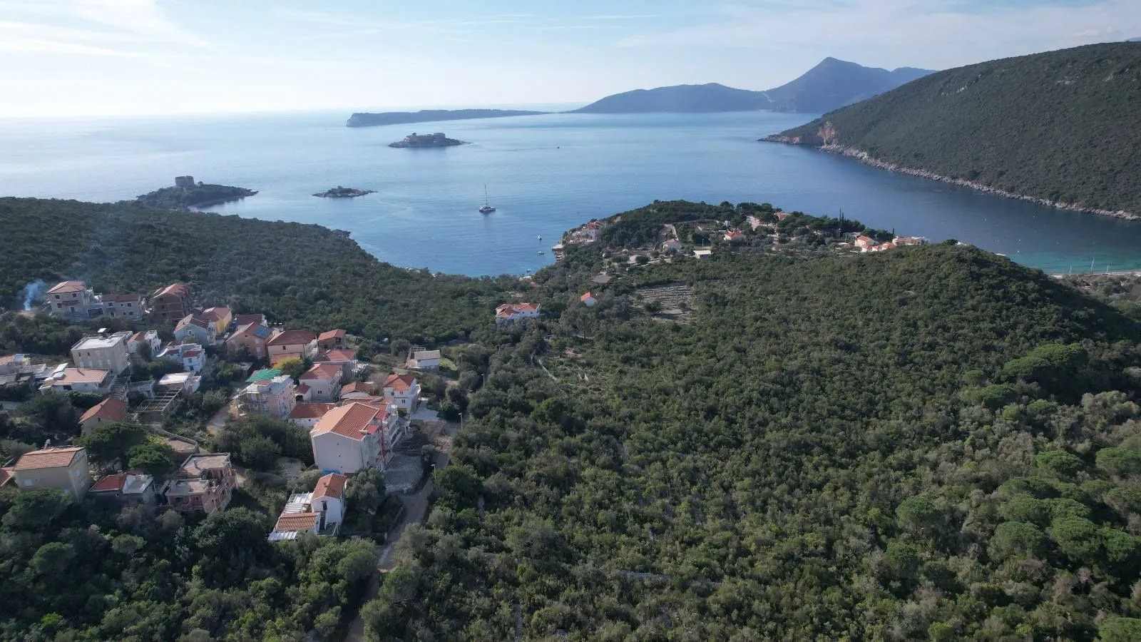 Prodaja, plac, 1034m², Luštica, Tivat