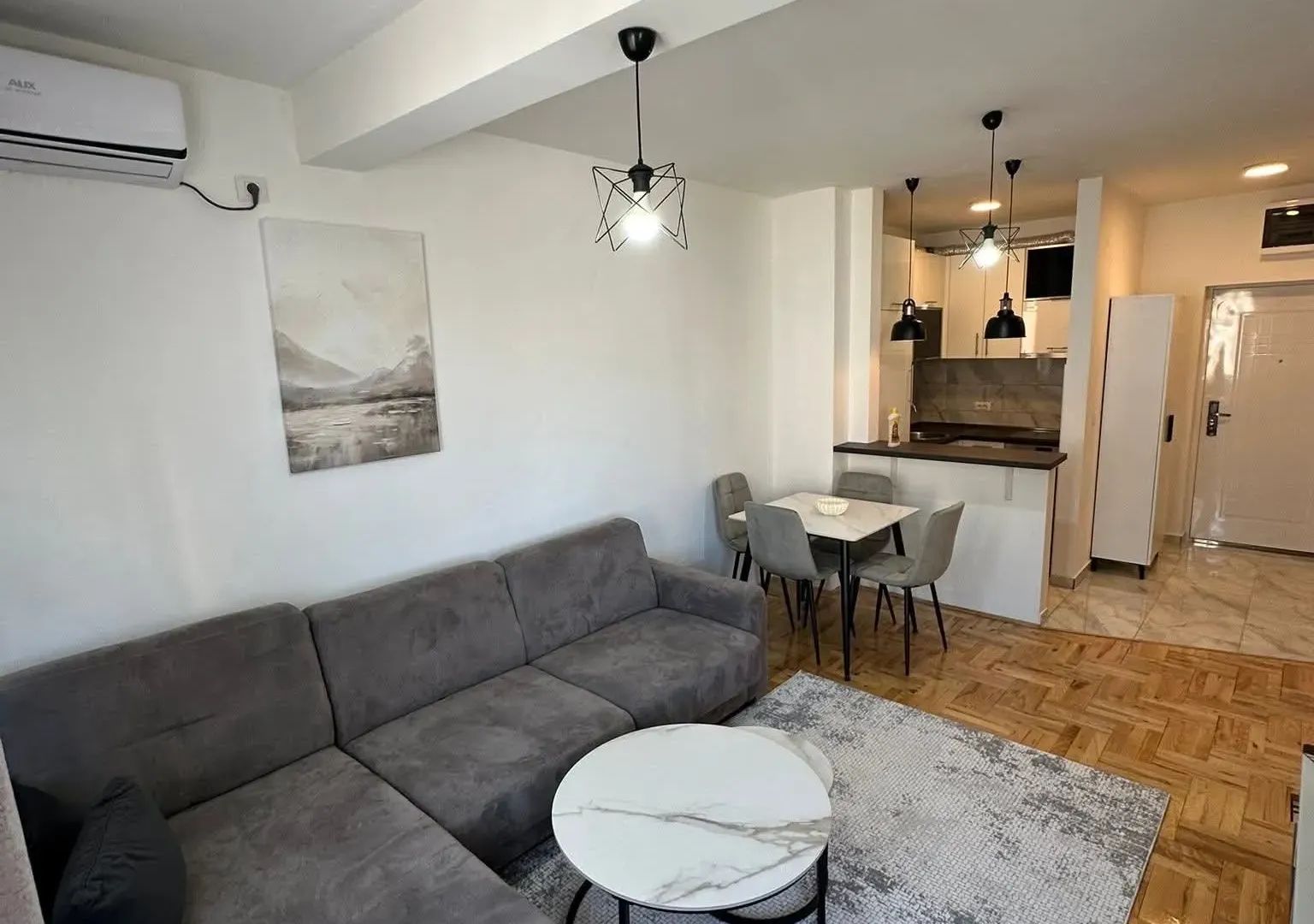 Rent, one bedroom apartment, 46m², Zabjelo, Podgorica