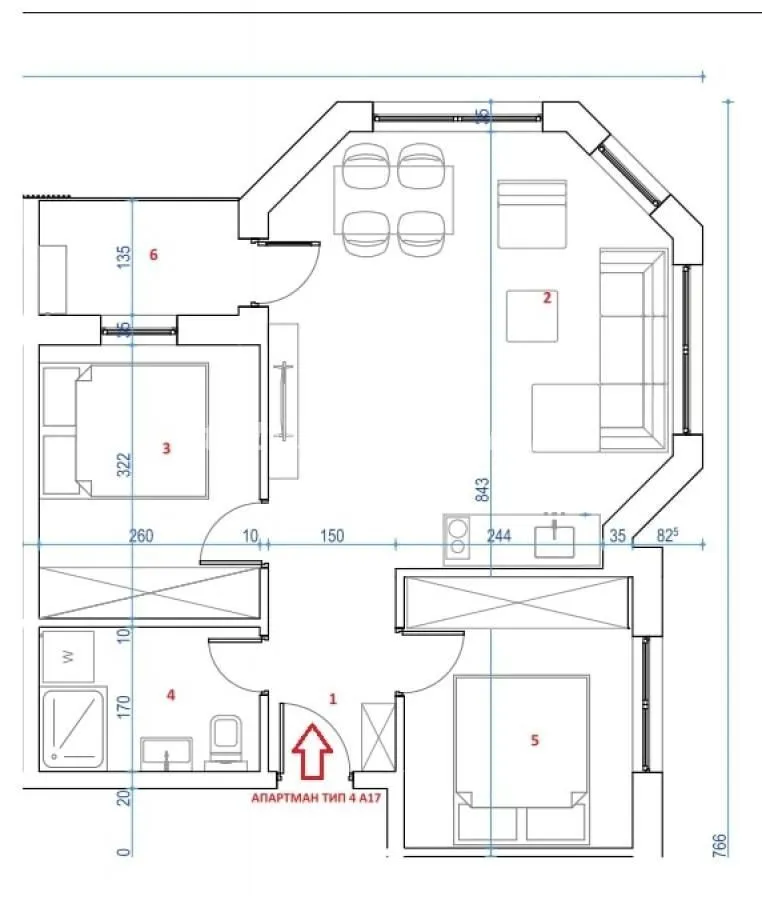 Prodaja, dvosoban stan, 50m², Zlatibor, Srbija