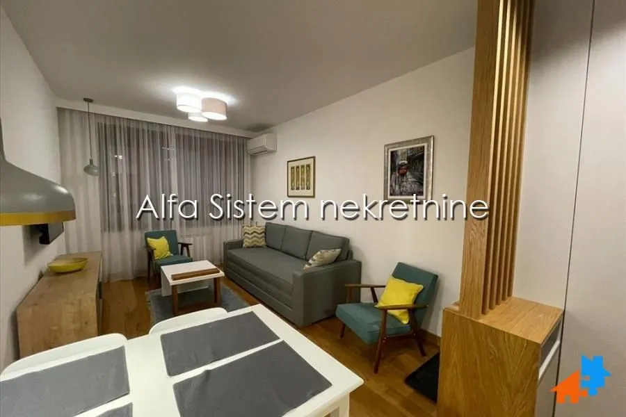 Rent, two bedroom apartment, 39m², Vračar Sve Podlokacije, Beograd