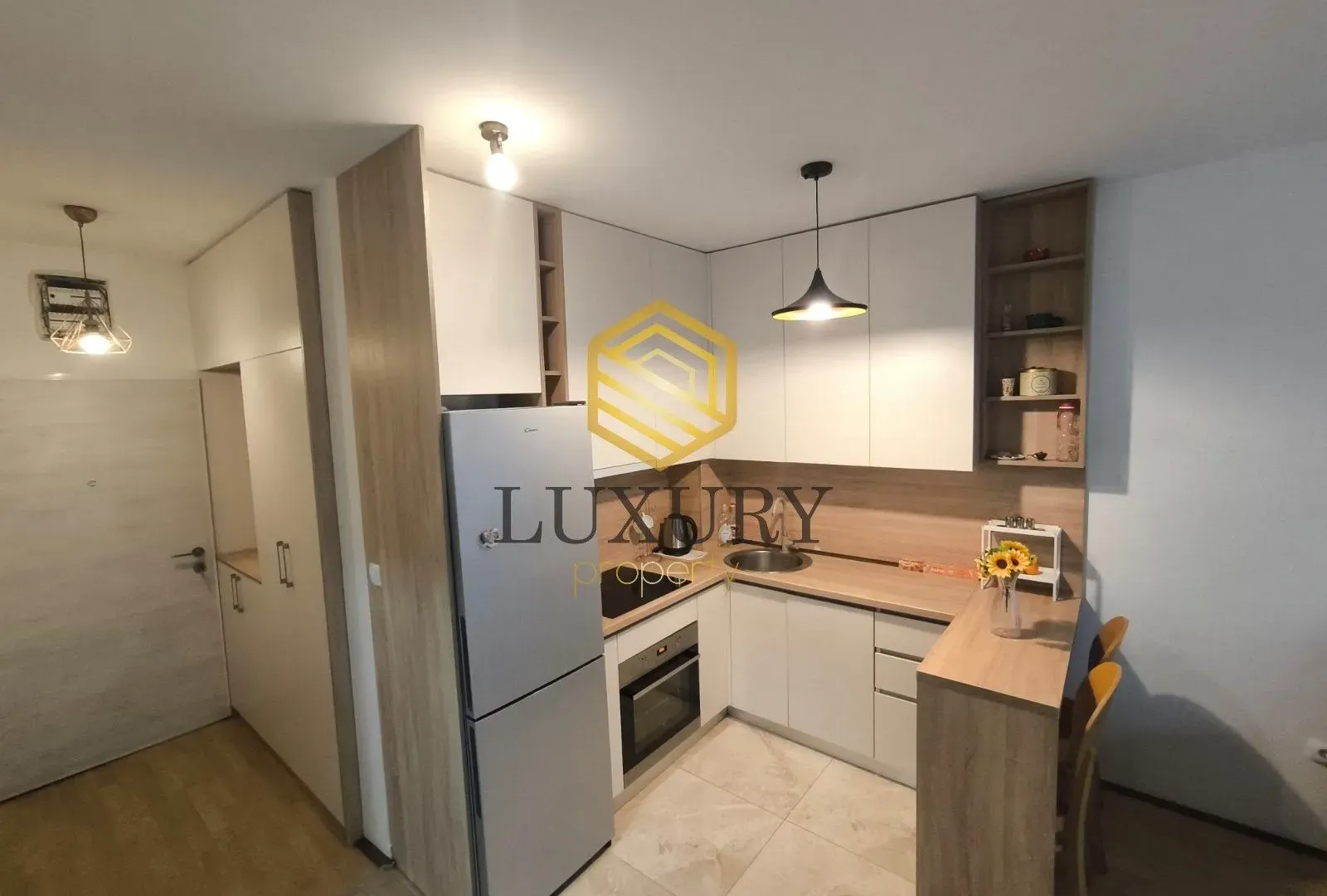 Rent, one bedroom apartment, 37m², Central Point, Podgorica
