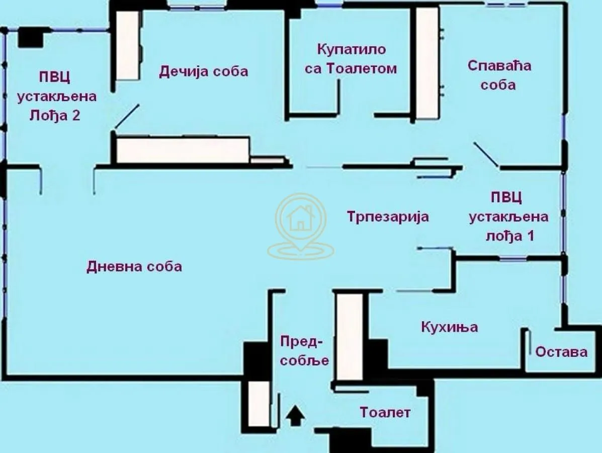 Rent, three bedroom apartment, 96m², Autokomanda, Voždovac Sve Podlokacije