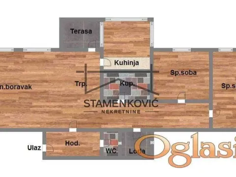 Prodaja, trosoban stan, 75m², Rotkvarija, Novi Sad Sve Podlokacije - image 2