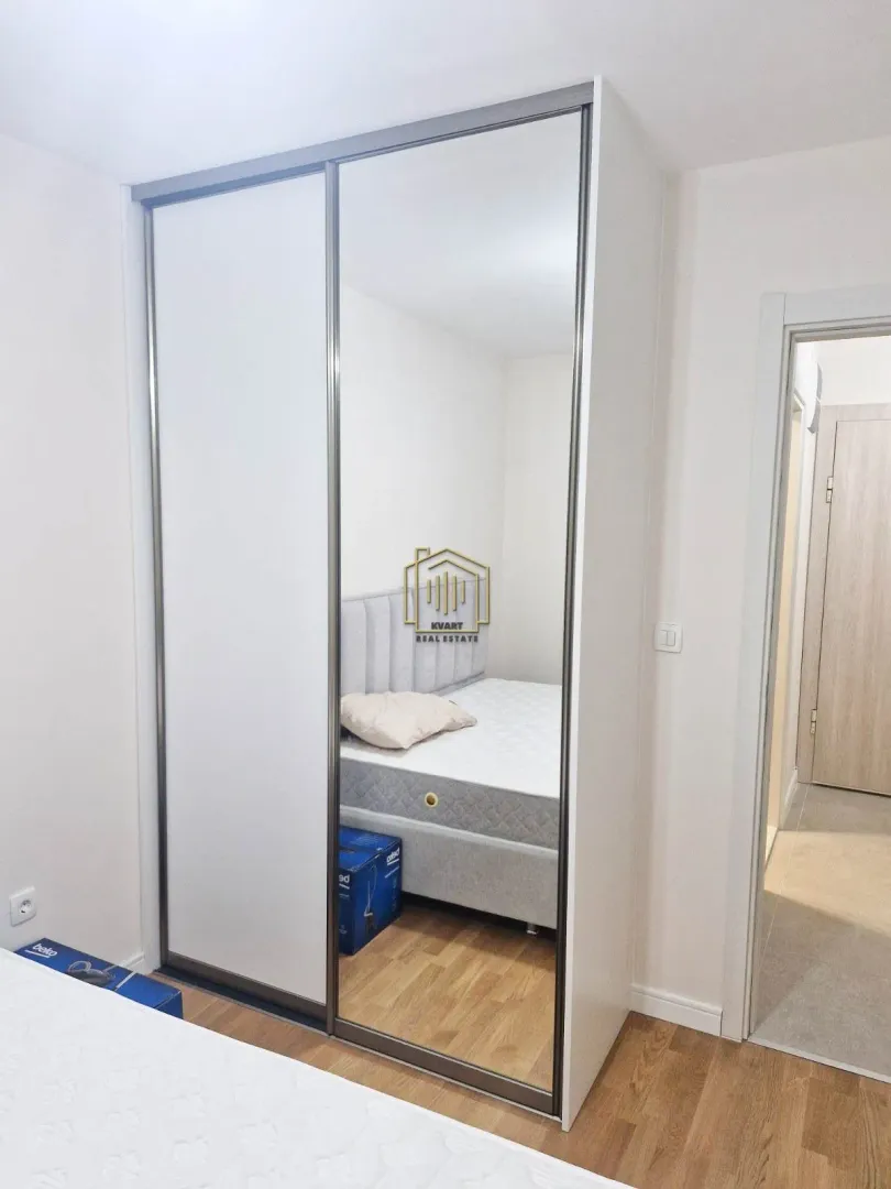Rent, one bedroom apartment, 40m², Pobrežje, Podgorica