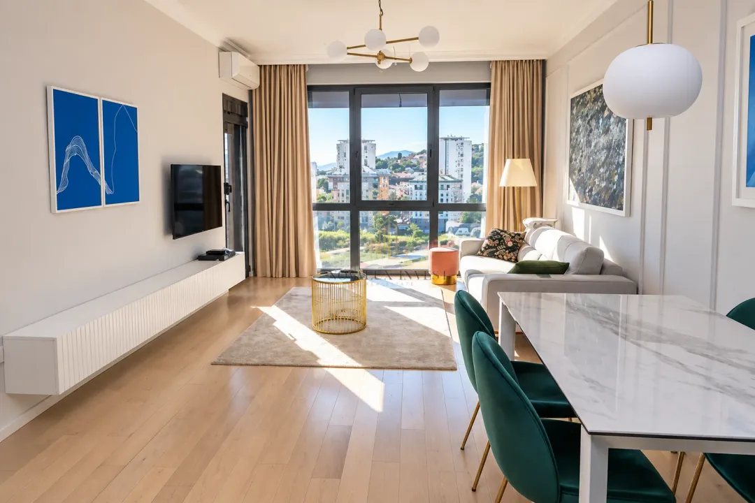 Rent, one bedroom apartment, 49m², Centar, Podgorica