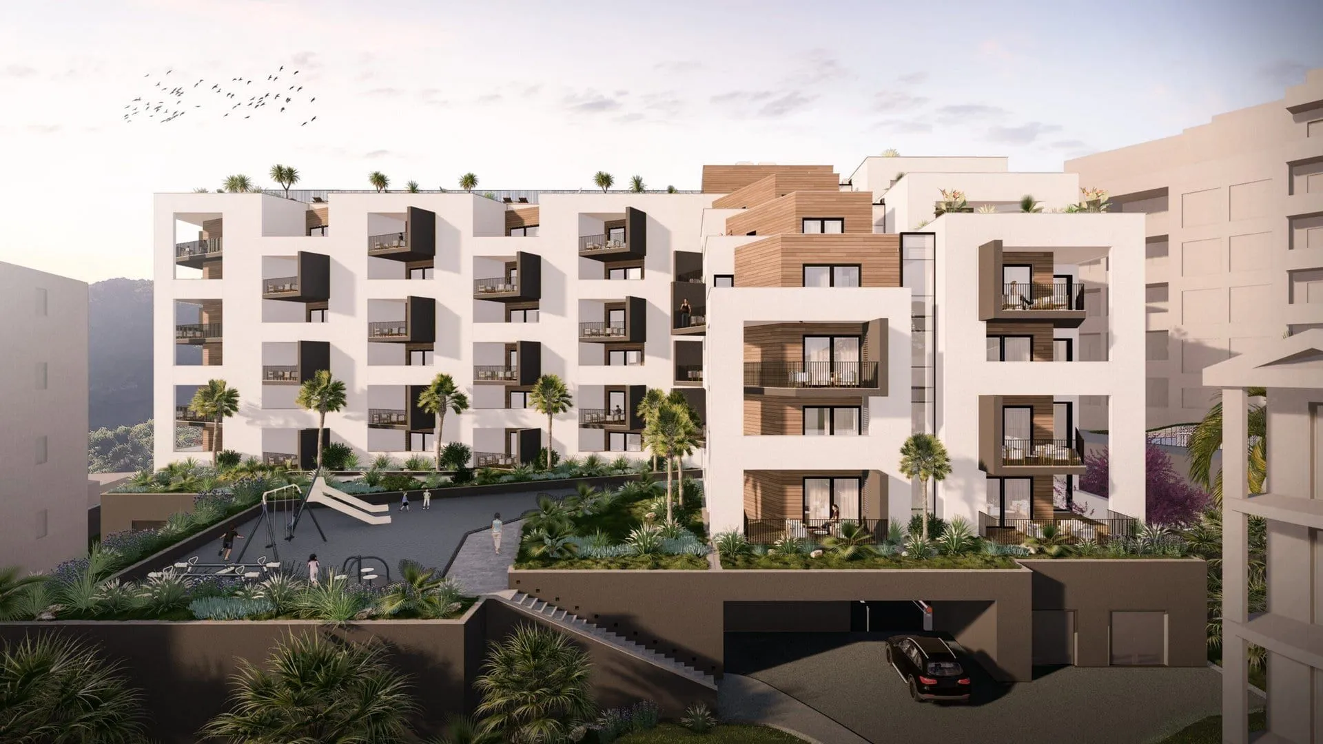 Prodaja, dvosoban stan, 44m², Bečići, Budva