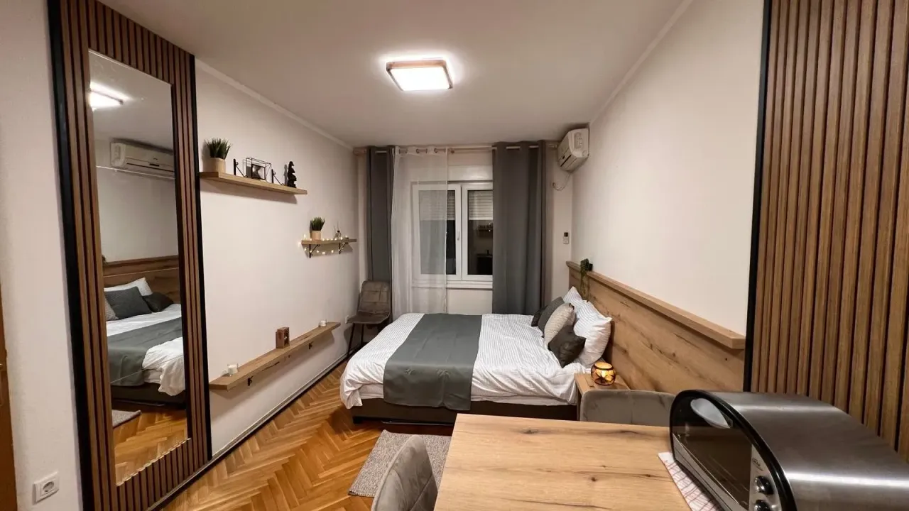 Sale, studio apartment, 24m², Blok 6, Podgorica