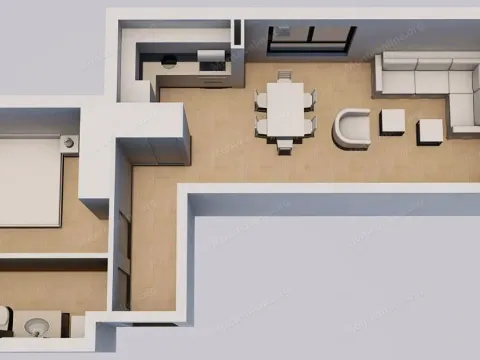 Prodaja, jednosoban stan, 47m², Kavač, Kotor - image 11