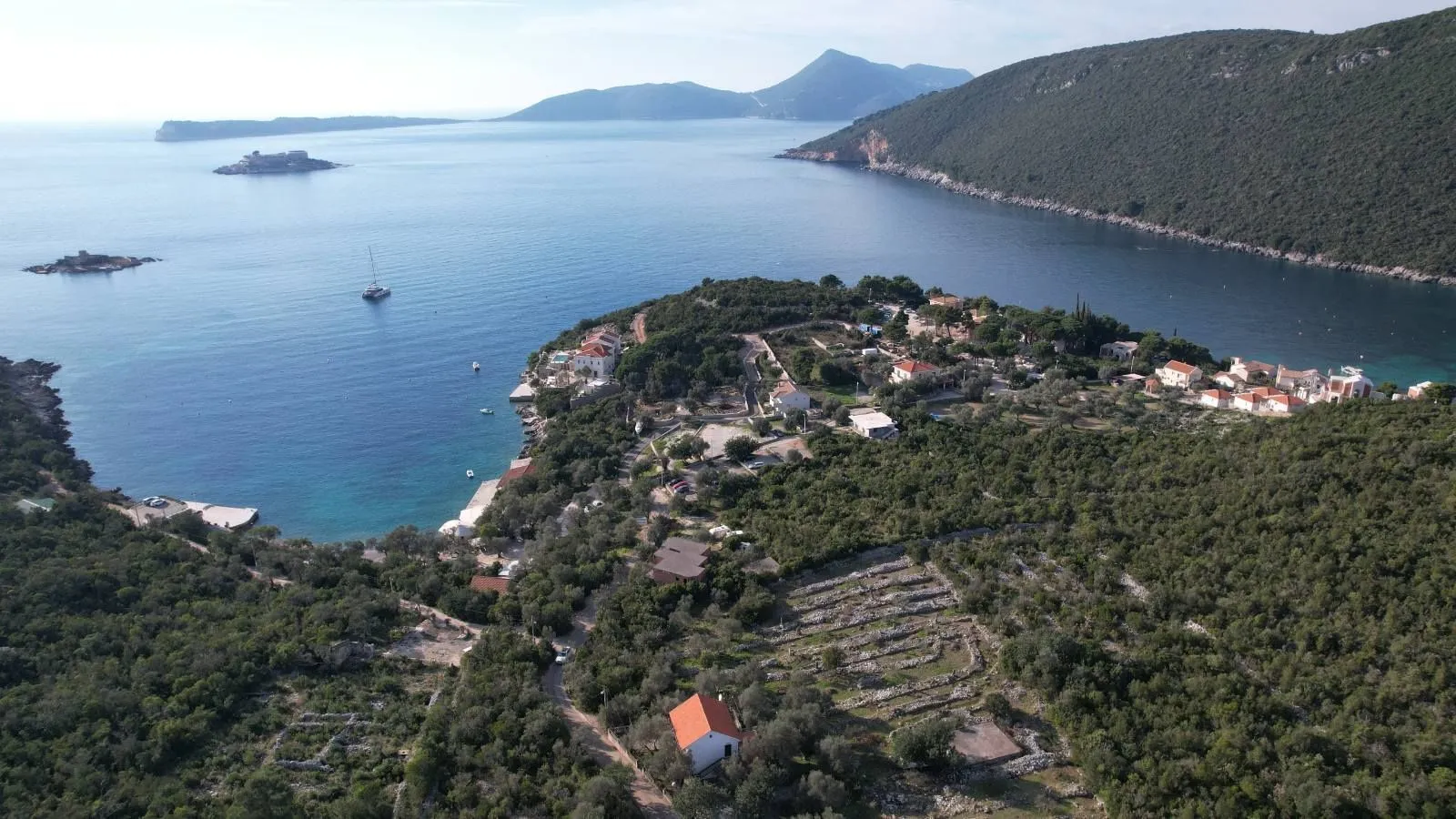 Prodaja, plac, 1034m², Luštica, Herceg Novi