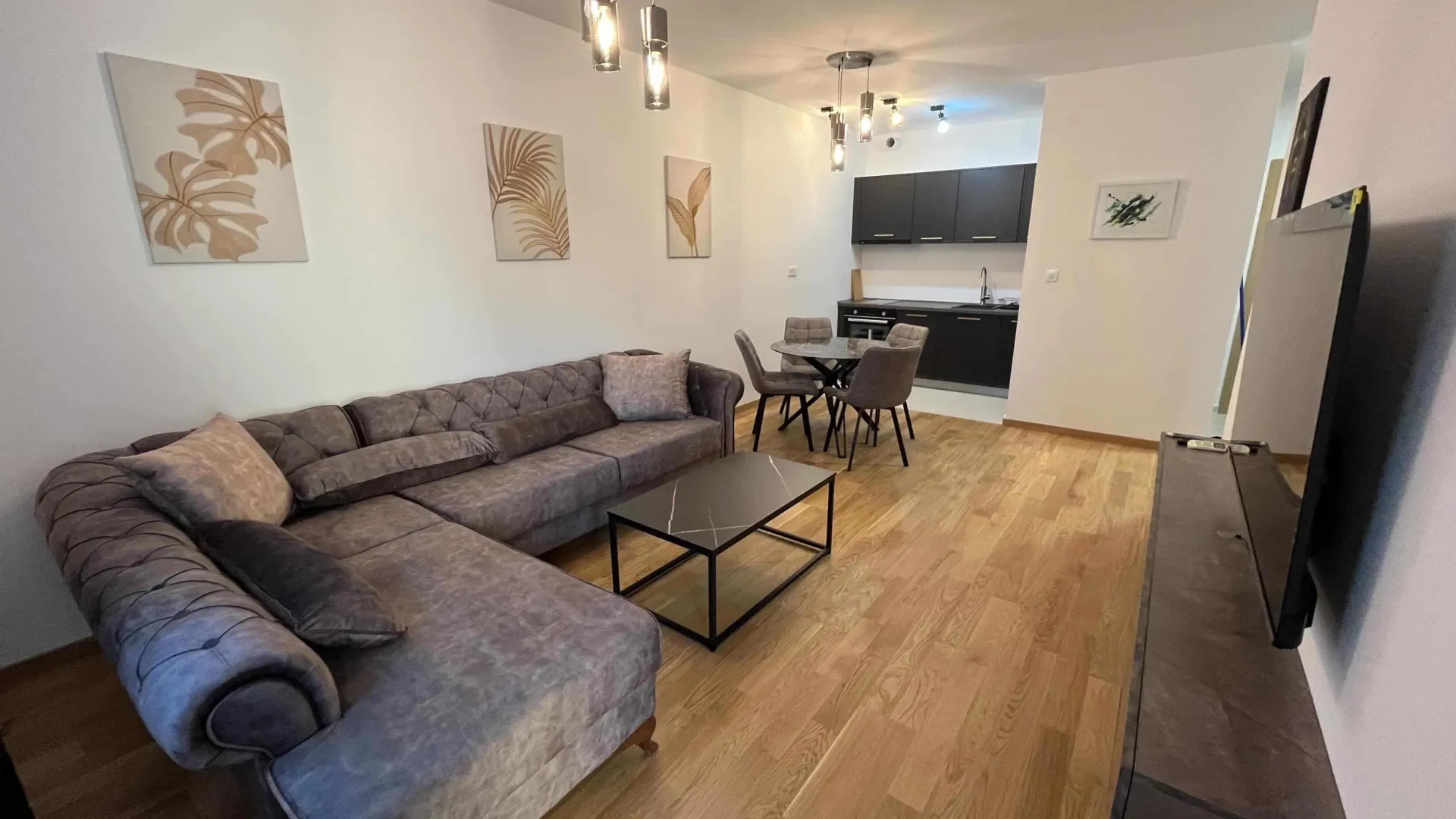 Rent, one bedroom apartment, 45m², City Kvart, Podgorica