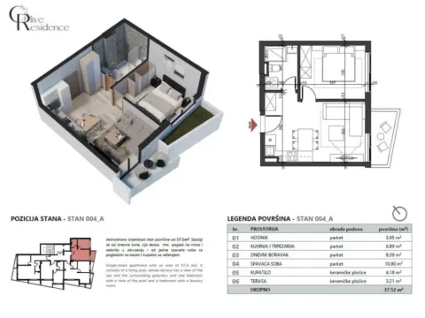 Prodaja, jednosoban stan, 45m², Petrovac, Budva - image 2