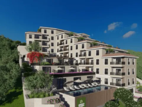 Prodaja, jednosoban stan, 56m², Bečići, Budva