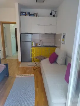 Manji dnevni boravak sa kuhinjom u sklopu istog prostora. - image 3