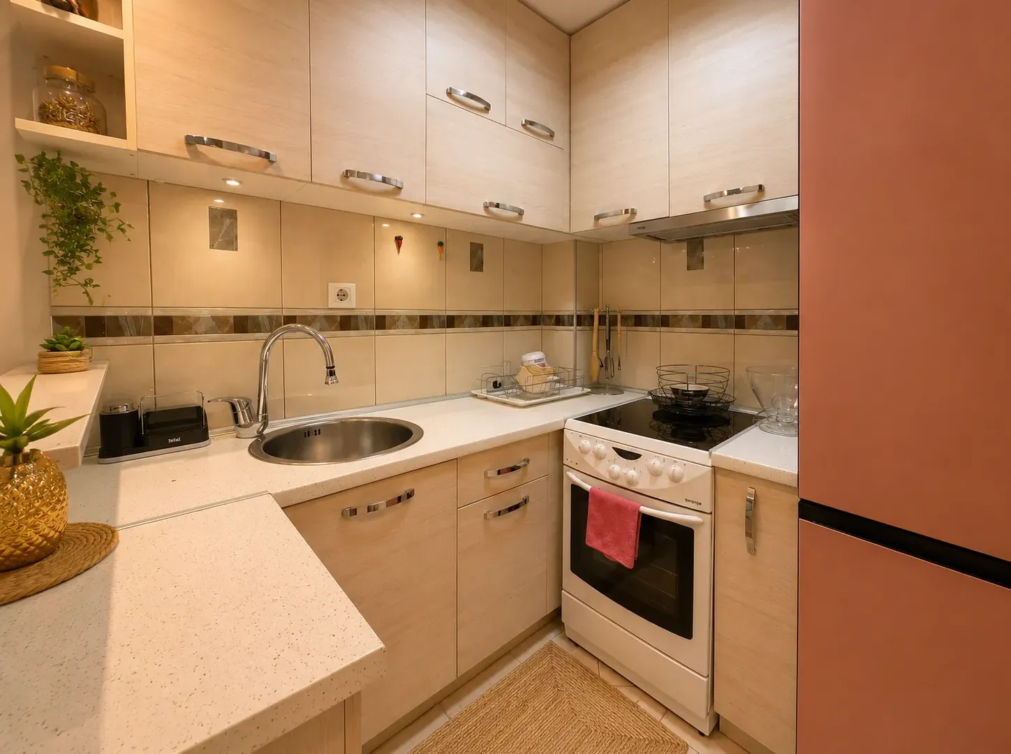 Rent, one bedroom apartment, 52m², Gorica C, Podgorica