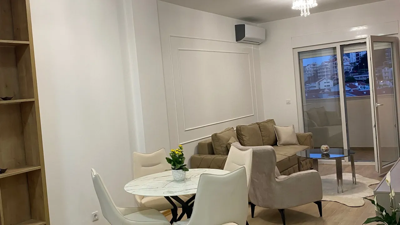 Izdavanje, jednosoban stan, 46m², Golubovina, Budva