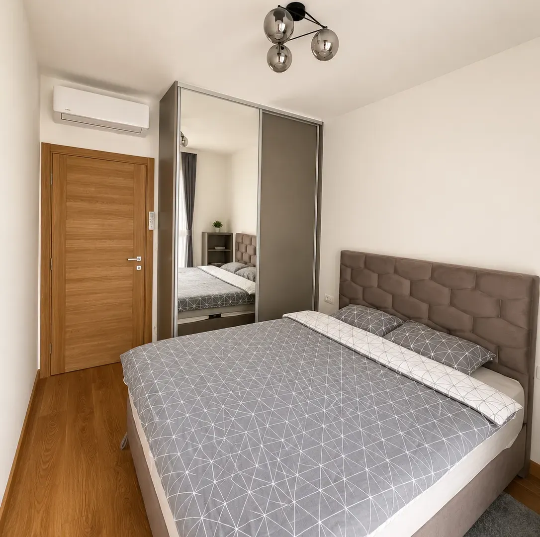 Izdavanje, jednosoban stan, 48m², New City, Podgorica