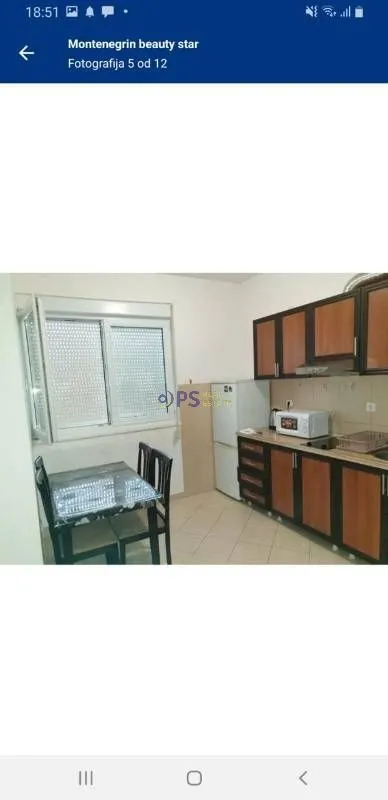 Rent, one bedroom apartment, 39m², Bar, Crna Gora