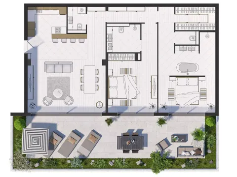 Prodaja, dvosoban stan, 183m², Centar, Tivat - image 2