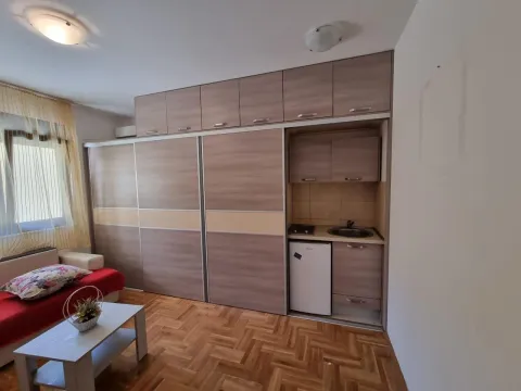 Dnevni boravak sa ugradnim ormarom i malom kuhinjom. - image 6
